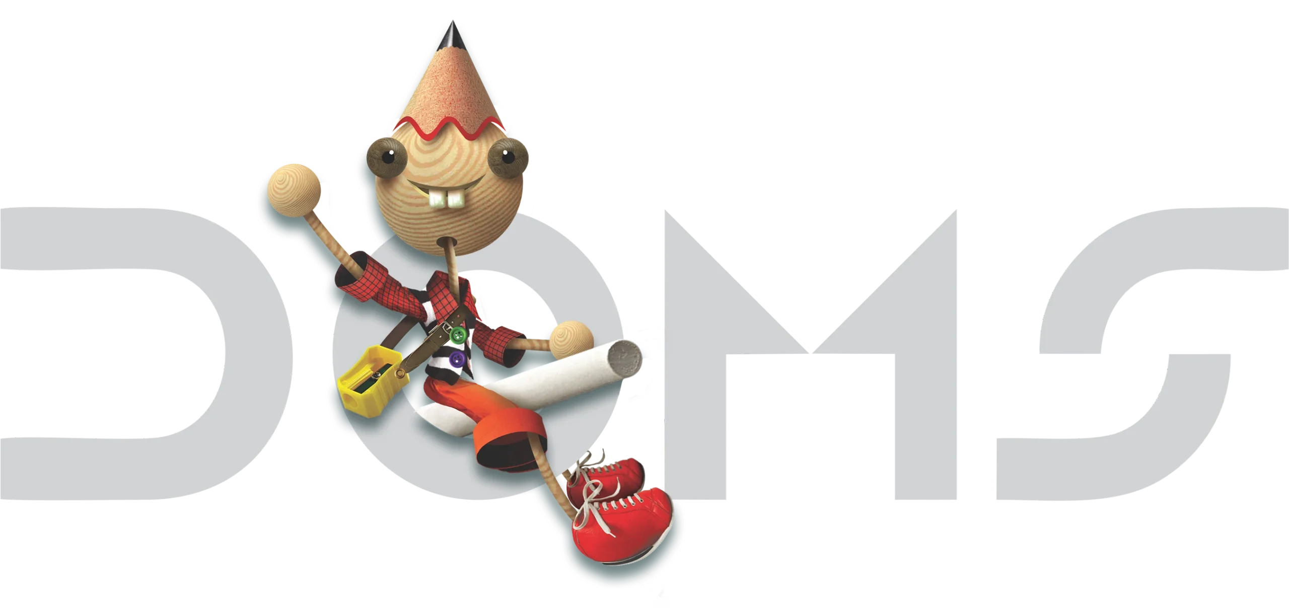 DOMMY — the DOMS mascot